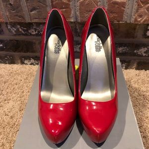 Charlotte Russe red pumps
